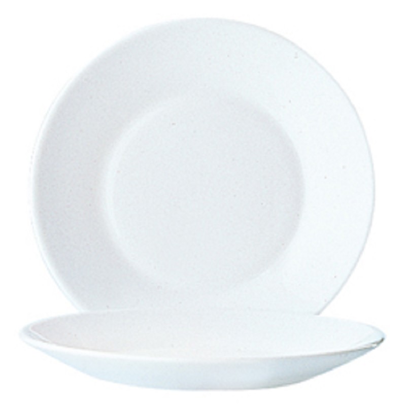 Arcopal Restaurant White Plate Flat 23.5cm