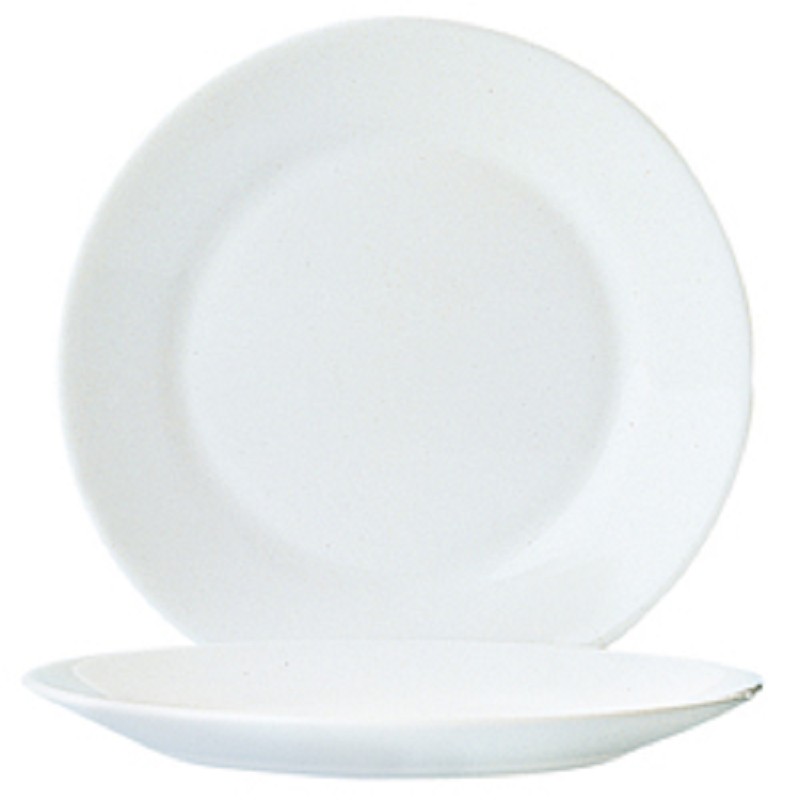 Arcopal Restaurant White Plate Deep 22.5cm