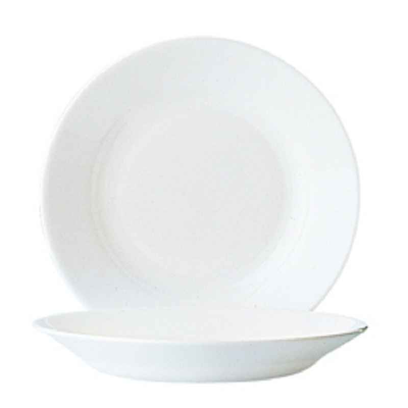 Arcopal Restaurant White Dessert Dish 15.5