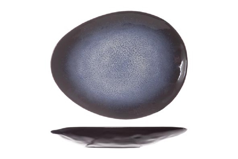 Sapphire plate 14.5X11.5CM Oval