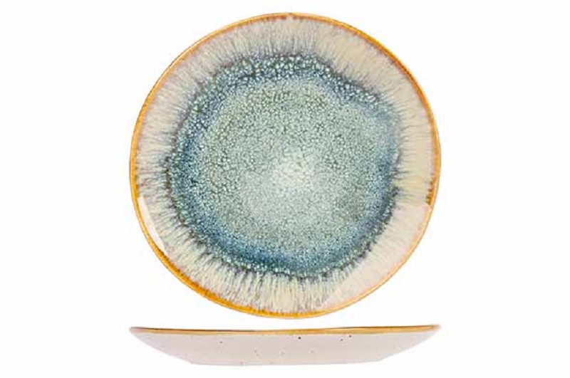 Cobalt Cake Plate 16cm - Earthenware