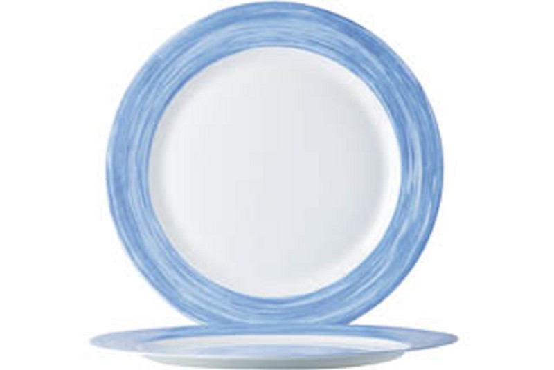 Arcopal Brush Dessert Plate 19.5cm Blue
