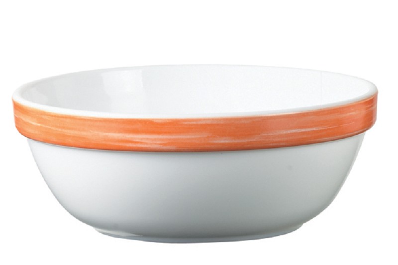 Arcopal Brush Dessert Bowl 12cm Orange