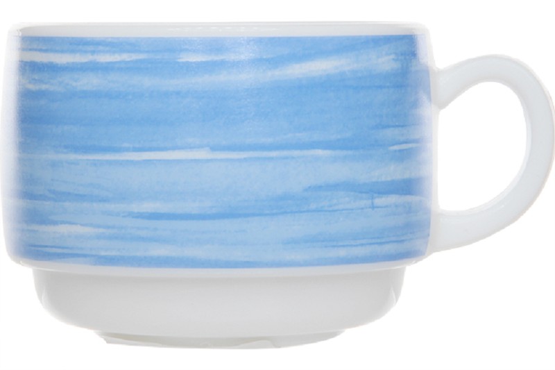 Arcopal Brush Cup 19cl with Ear Blue
