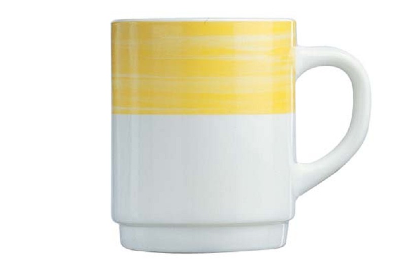 Arcopal Brush Cup 25cl with Ear Yellow