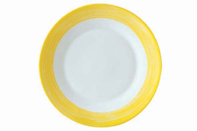 Arcopal Brush Deep Plate Yellow