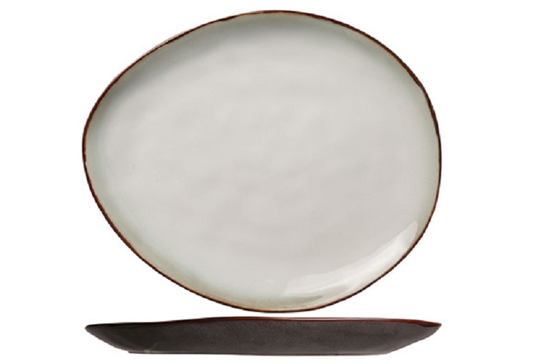Plato Matte Bowl Oval 19.5cm
