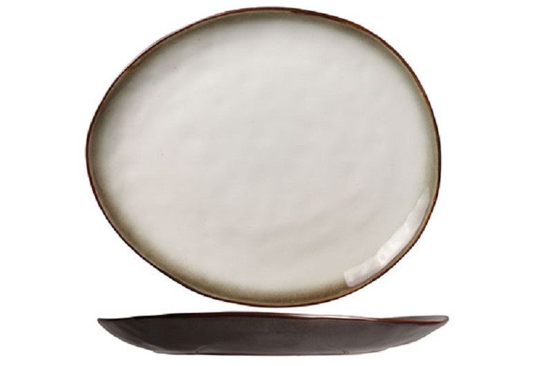 Plato Matte Oval Plate 27cm