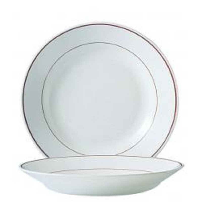 Arcopal Bordeaux Deep Plate 22.5cm