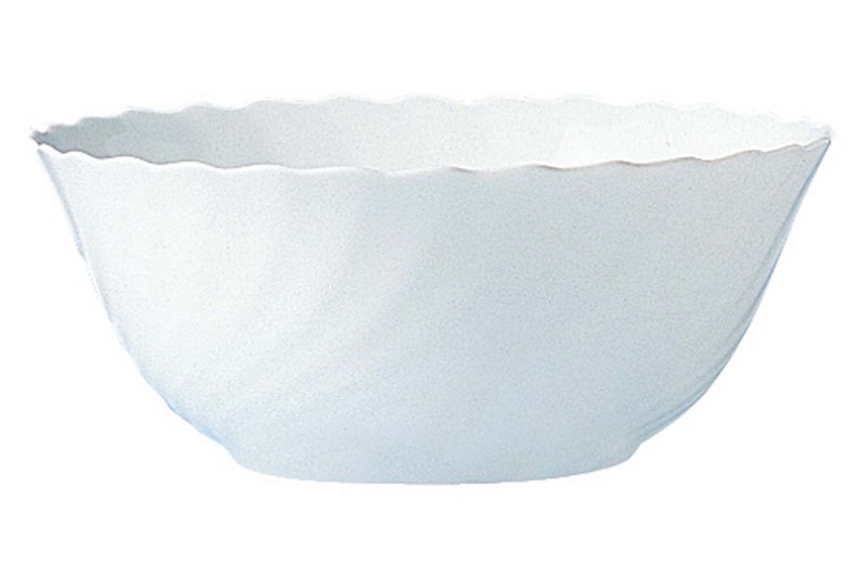 Arcopal Trianon Salad Bowl 24cm White