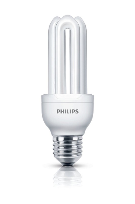 Philips Genie Energy-saving Lamp 8W WW E27