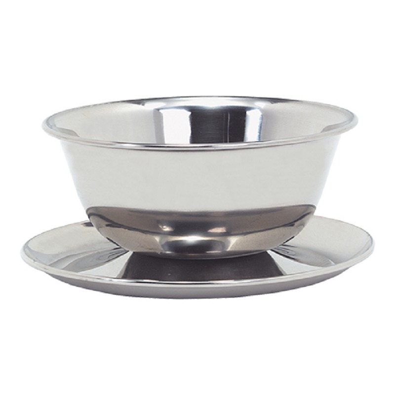 Sauce Boat w/ Dish 30cl SS