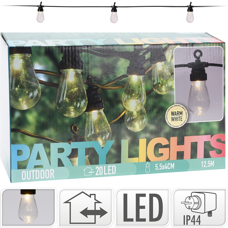 Party Lights 20 Bulbs