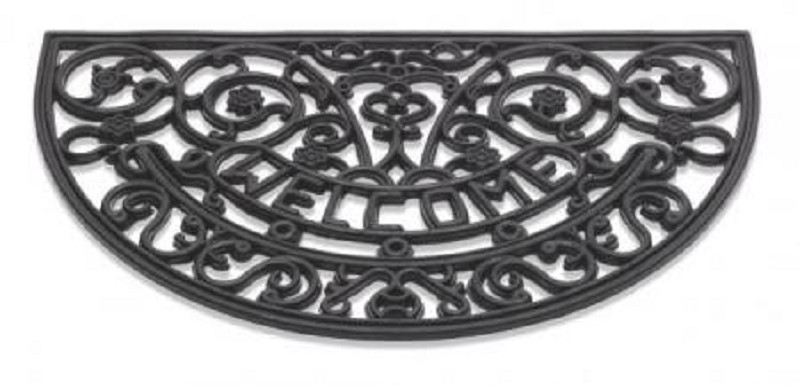 Doormat 45x75 Antique Half-Round