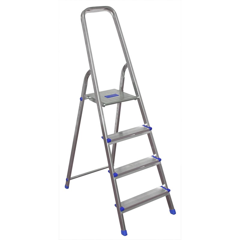 4-Step Household Aluminum Ladder