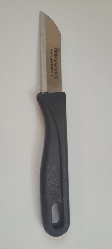 Stainless Steel Potato Peeler, Black Handle