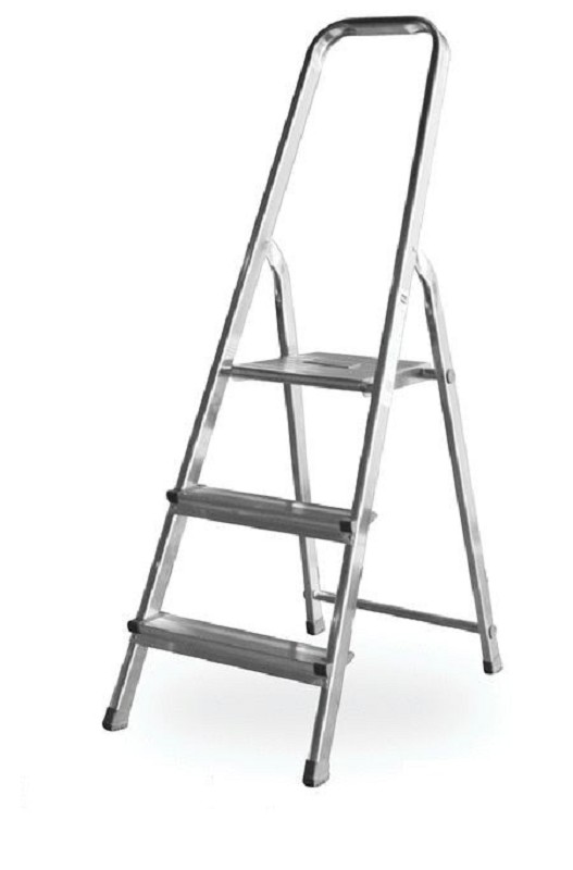 3-Step Household Aluminum Ladder