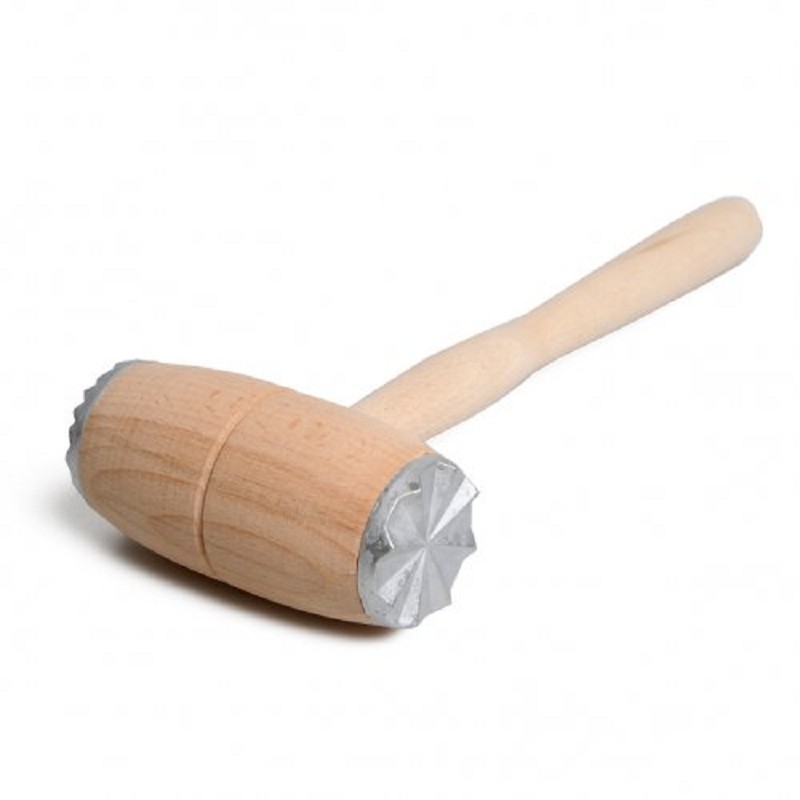 Meat Tenderizer Wooden with Metal Head