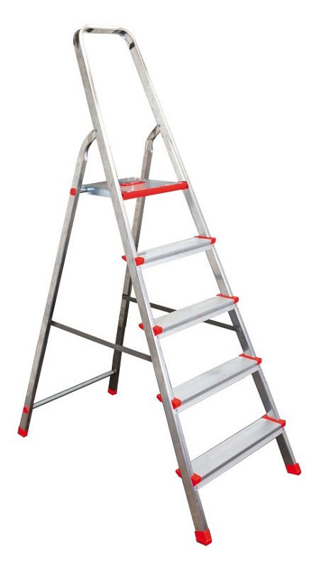 5-Step Aluminum Stepladder HH