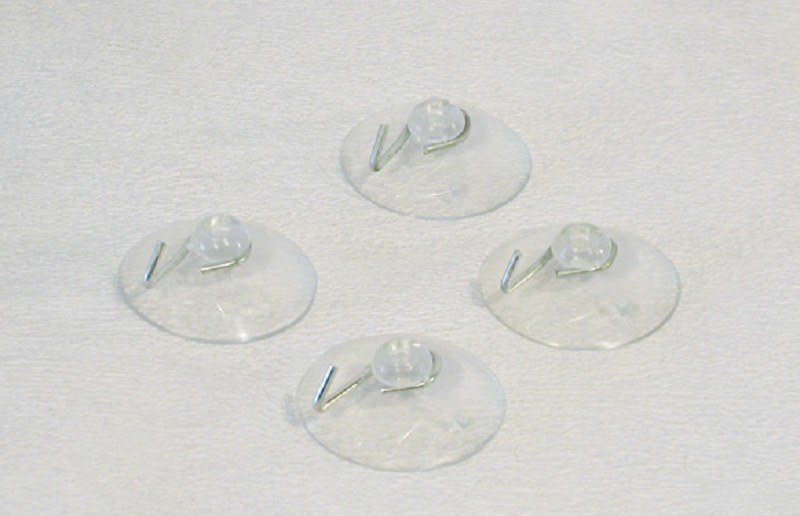 Clear Suction Hooks Price Per 4 Pcs