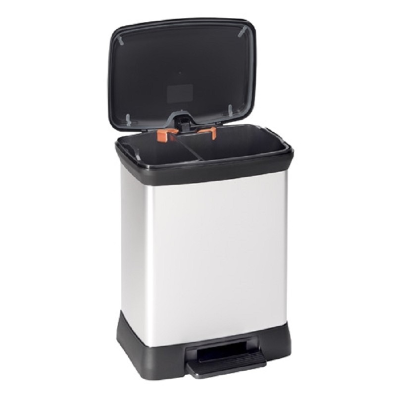 Curver Deco Duo Bin Pedal Bin 10+18