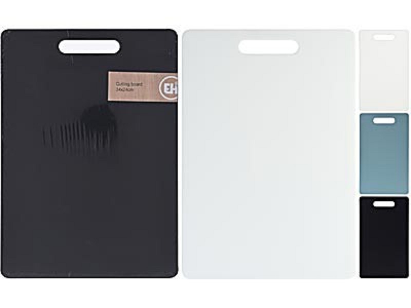 Cutting board 34x21x0.5 cm 3 assorted