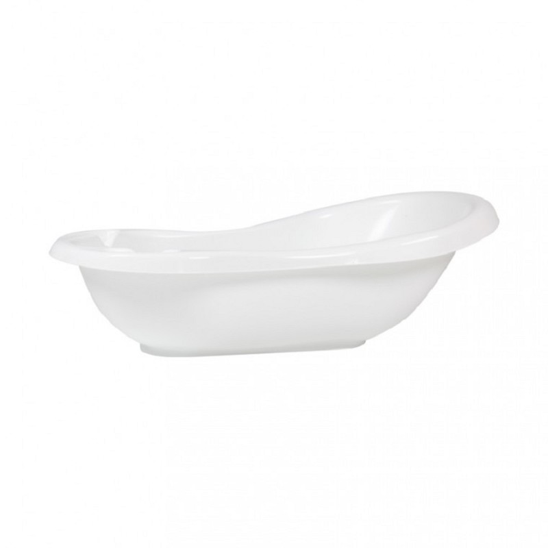 Baby bath with stopper