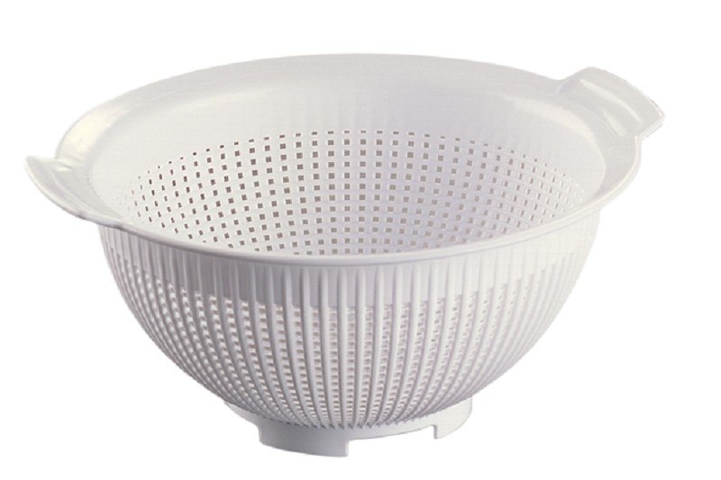 Plastic Colander Araven 23.5cm white