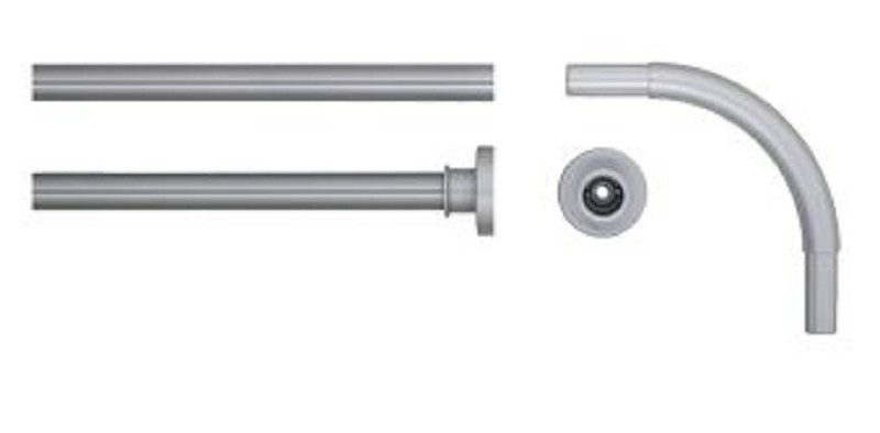 Sealskin Shower Corner Rod 90x90