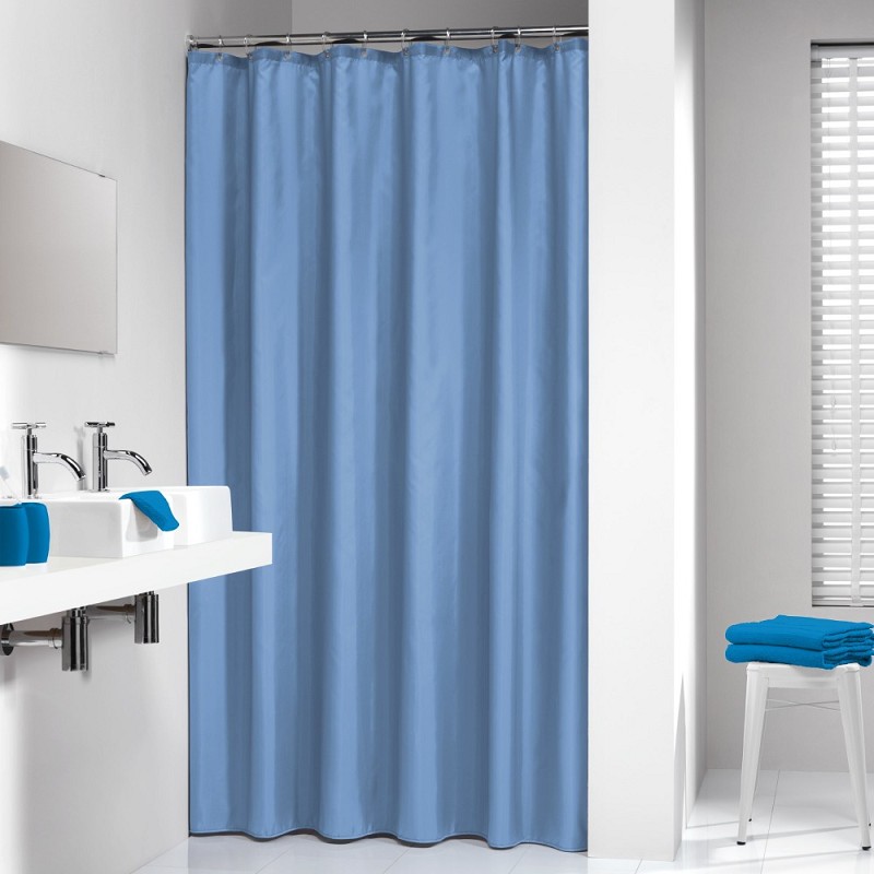 Sealskin Granada Shower Curtain 120 Blue