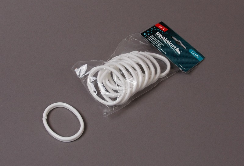 Sealskin Shower Curtain Rings a12 Clips