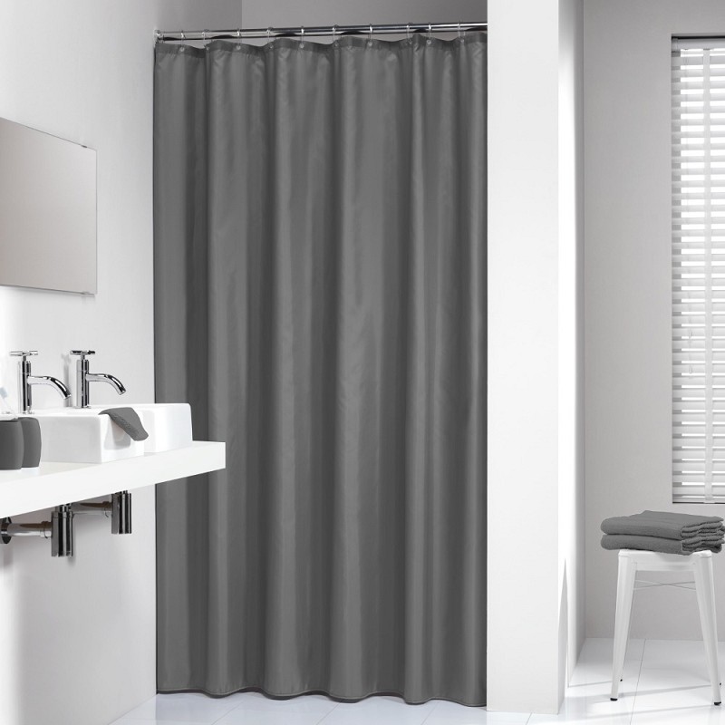 Sealskin Madeira Shower Curtain 120 Grey