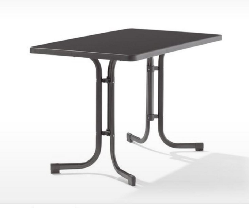 Folding Table 115x70 Sieger Gray