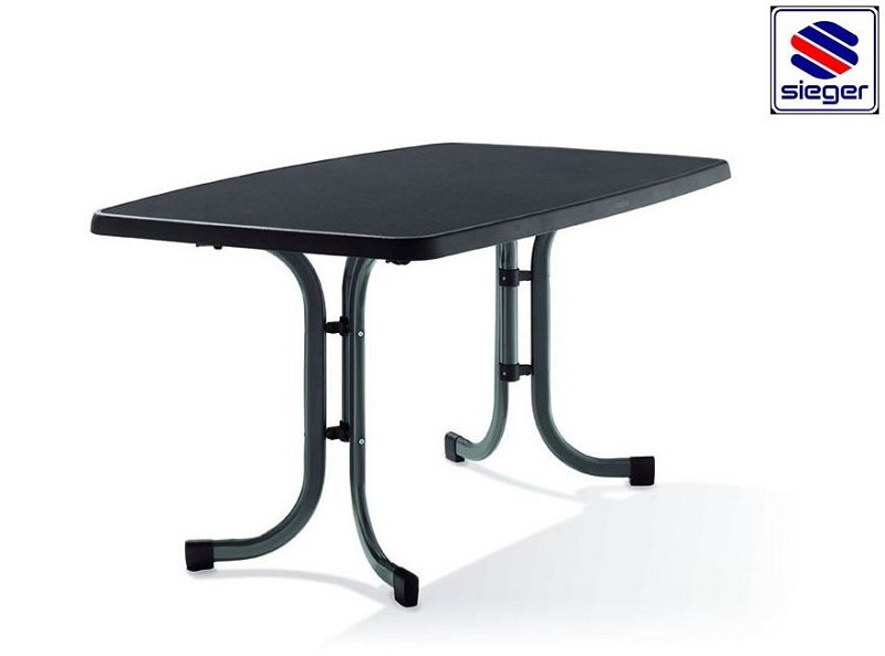 Folding Table 150x90 Sieger Gray