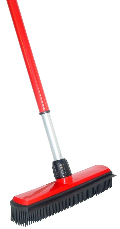 Rubber Broom With Handle