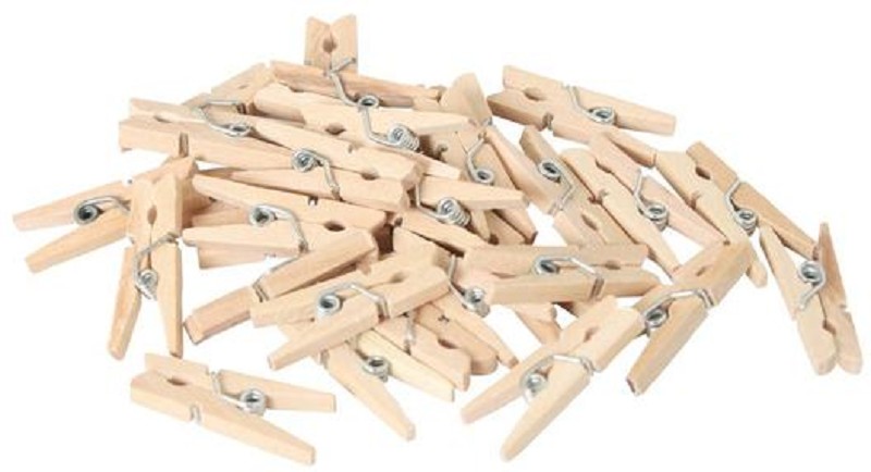 Wooden clothespins Price a48 pieces