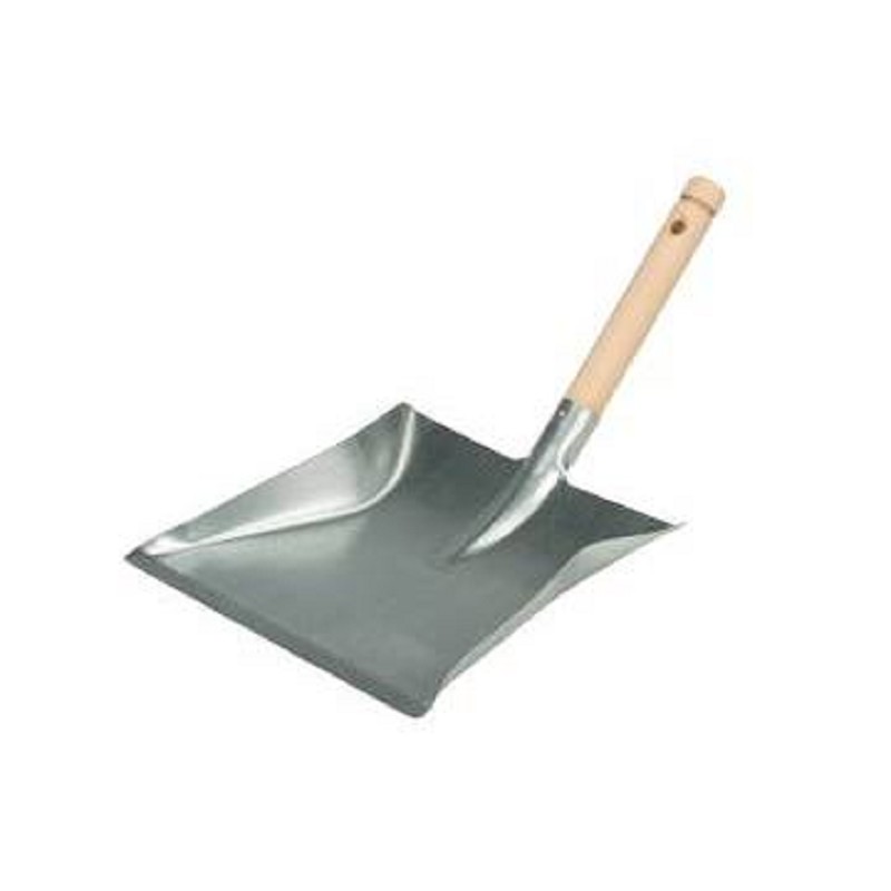 Dustpan With Wooden Handle