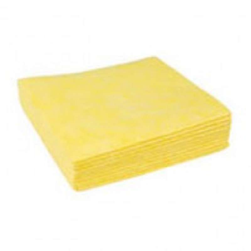 Viscose Dishcloth l Pack of 10-Yellow