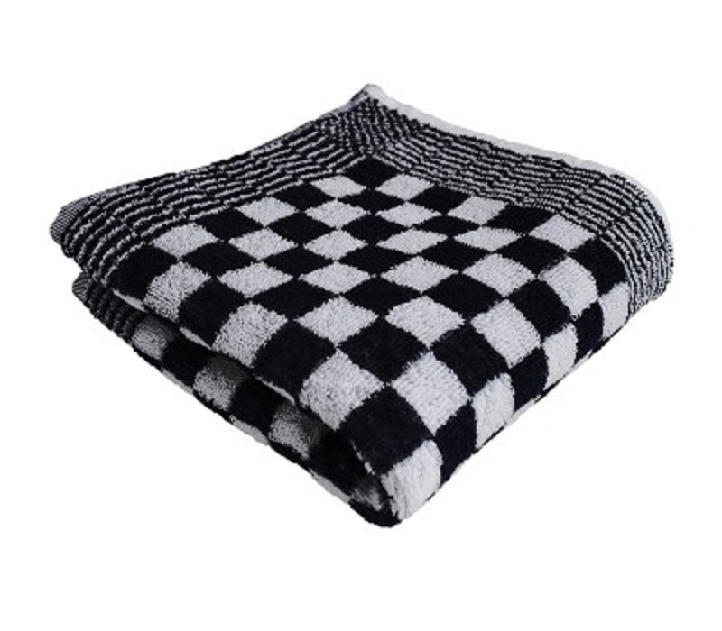 Kitchen Towel Black 50x50 block