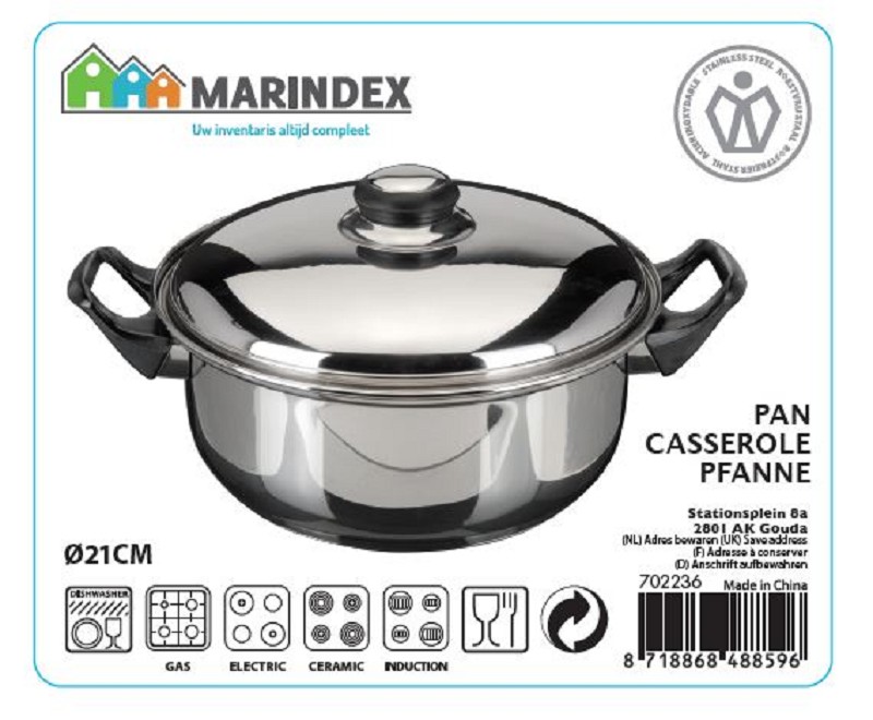 Cooking pot Marindex Bakelite 20cm