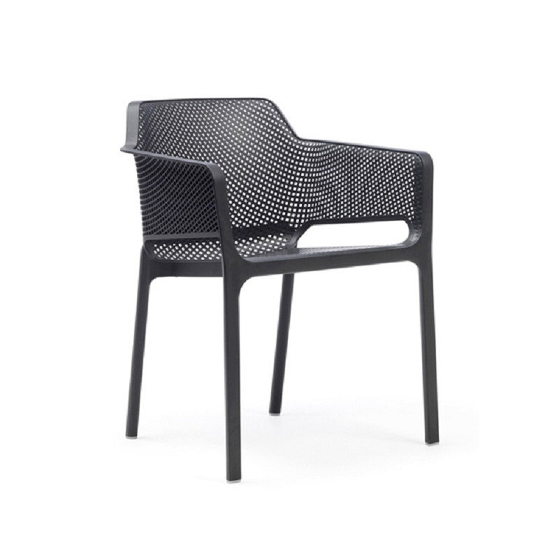 Stackable chair Nardi Net Anthracite