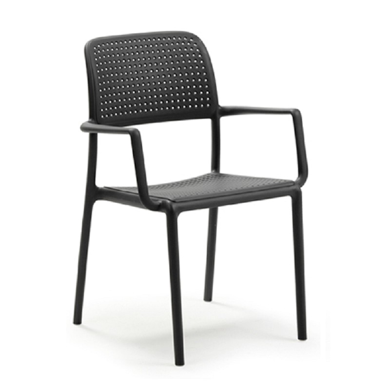 Stackable chair Nardi Bora Anthracite