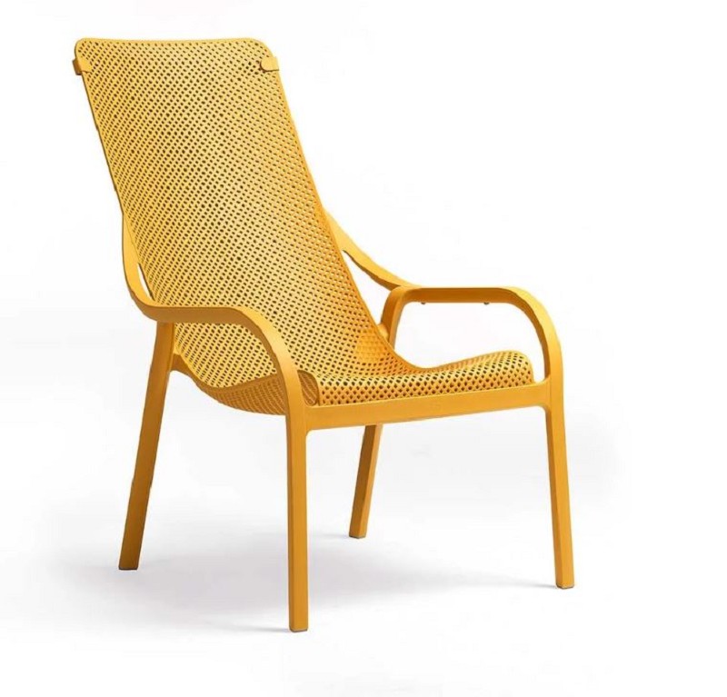 Nardi Net Lounge Chair Senape