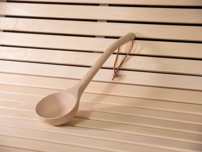 Sauna Ladle Wood 40cm