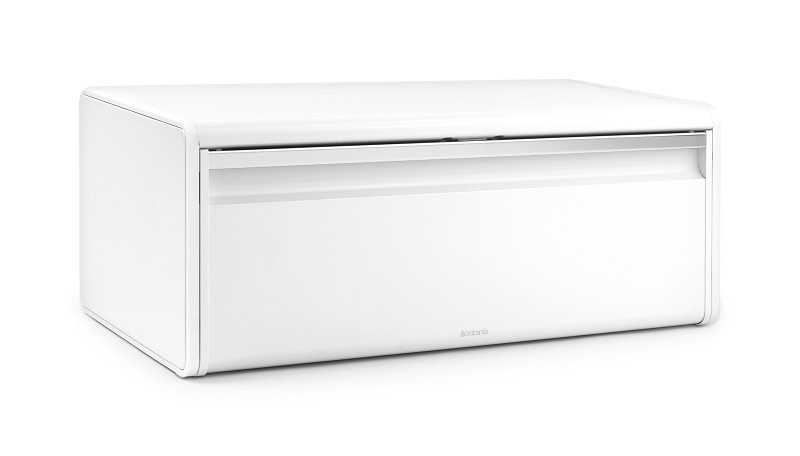 Brabantia Bread Bin Hinged Lid White