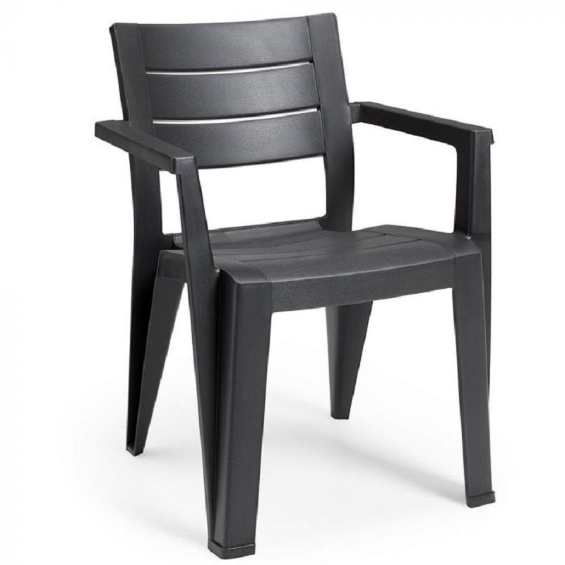 Stackable Chair Julie Anthracite