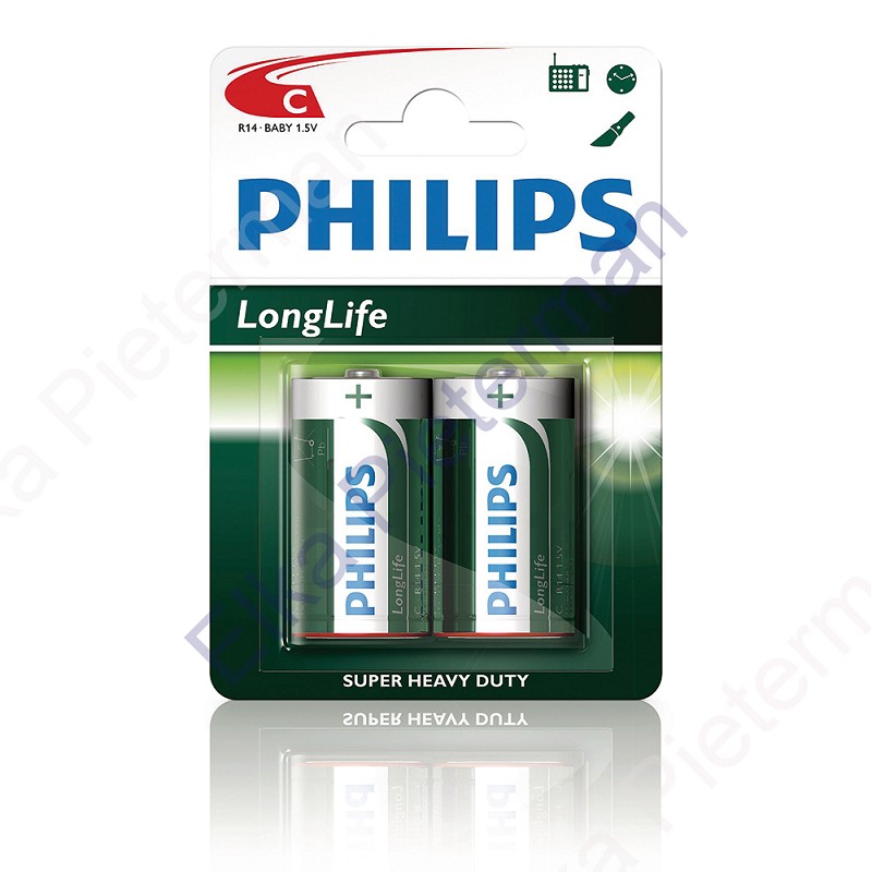 Battery English Rod R14P Per 2 Pieces