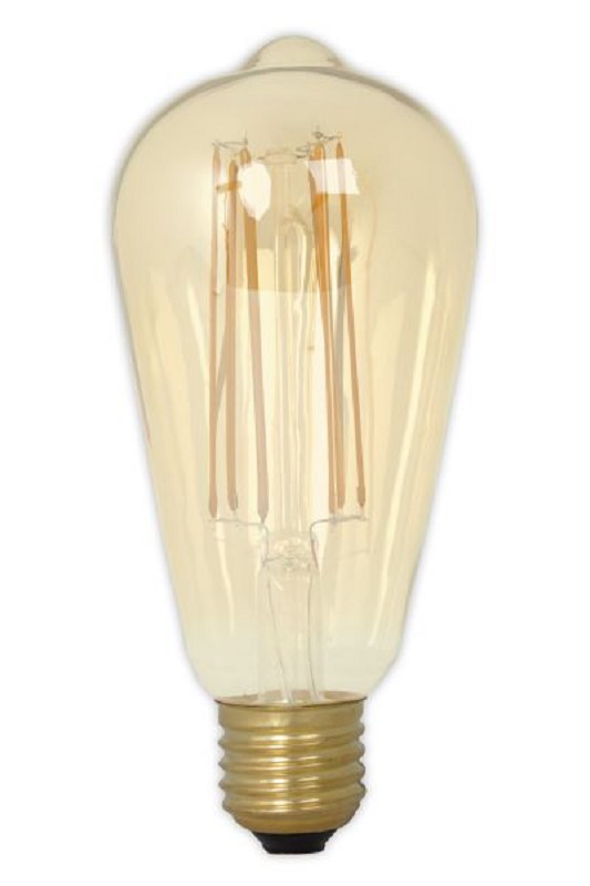 240V 4W 320lm E27 ST64, Gold 2100K Dimmable