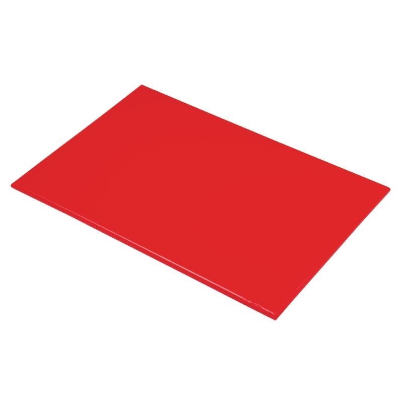 Hygiplas Color-Coded Cutting Board Red 45x30