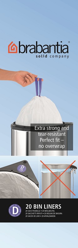 Brabantia Waste Bags D/ 15-20L x20